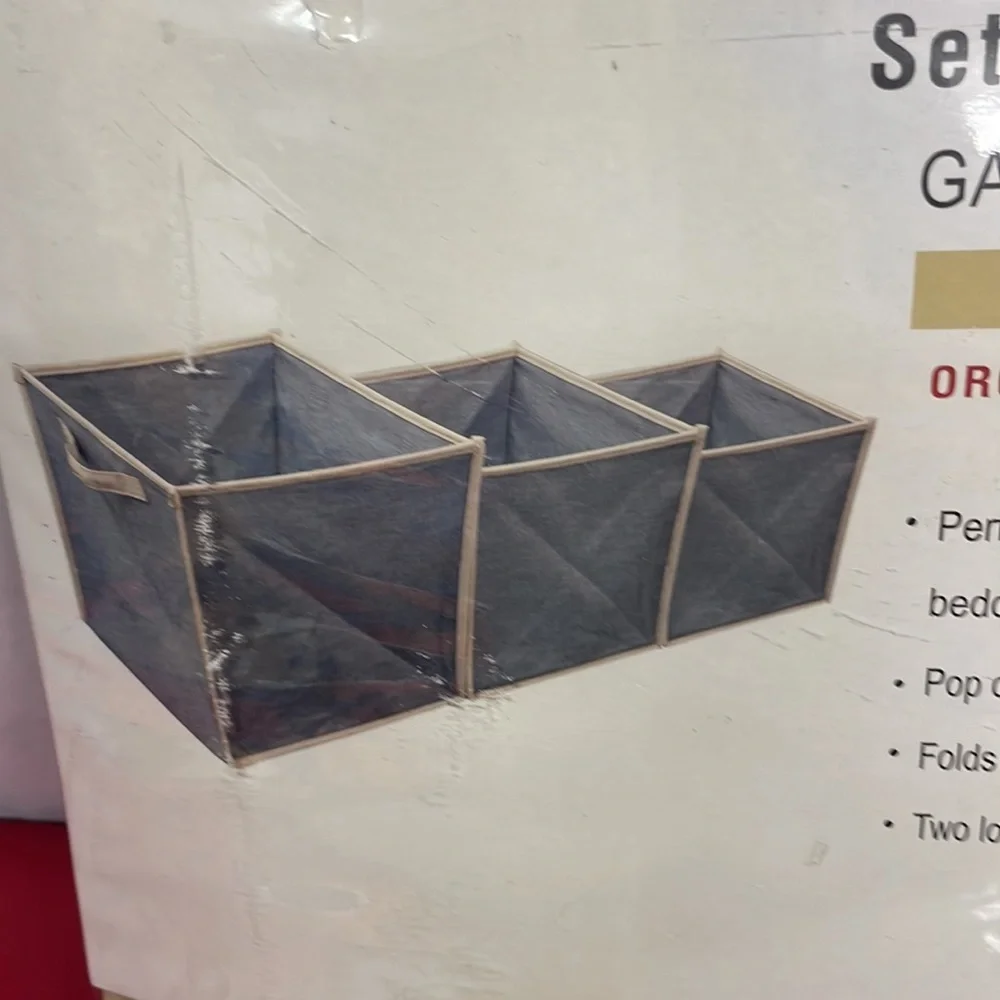 Set of 3 Magic Cubes Garment Organizer